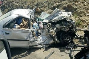 فوت یک راننده جوان به دلیل تصادف در جاده دماوند