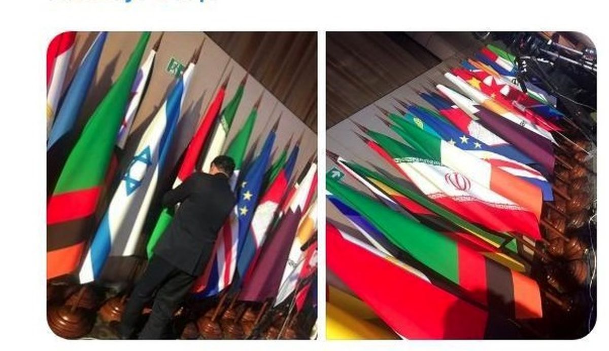 واکنش یک نماینده به جایگاه پرچم ایران در جریان اجلاس توسعه نظام پارلمانی