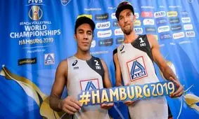 تاریخ سازی تیم والیبال ساحلی ایران در مسابقات جهانی