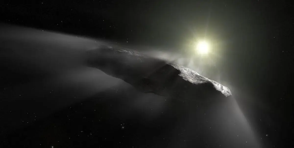 مهمان ناخوانده منظومه شمسی، منشائی بیگانه دارد