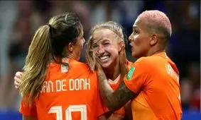 هلند برای اولین بار به فینال جام جهانی فوتبال زنان رسید