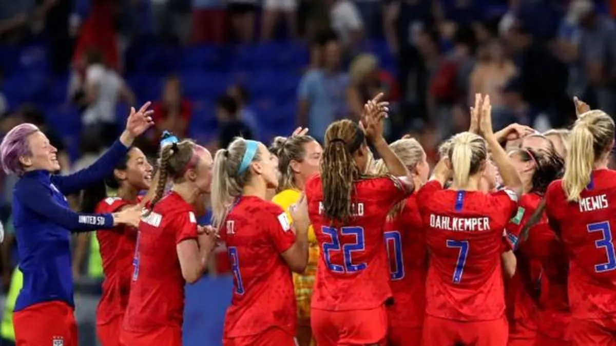 ایستگاه پایانی جام جهانی فوتبال زنان/ آمریکا فینالیست شد