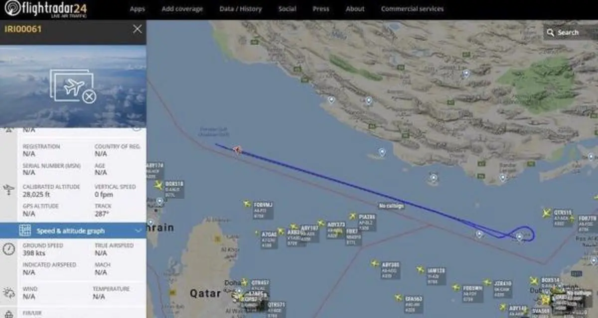 اقدام تحریک آمیز آمریکا در خلیج فارس