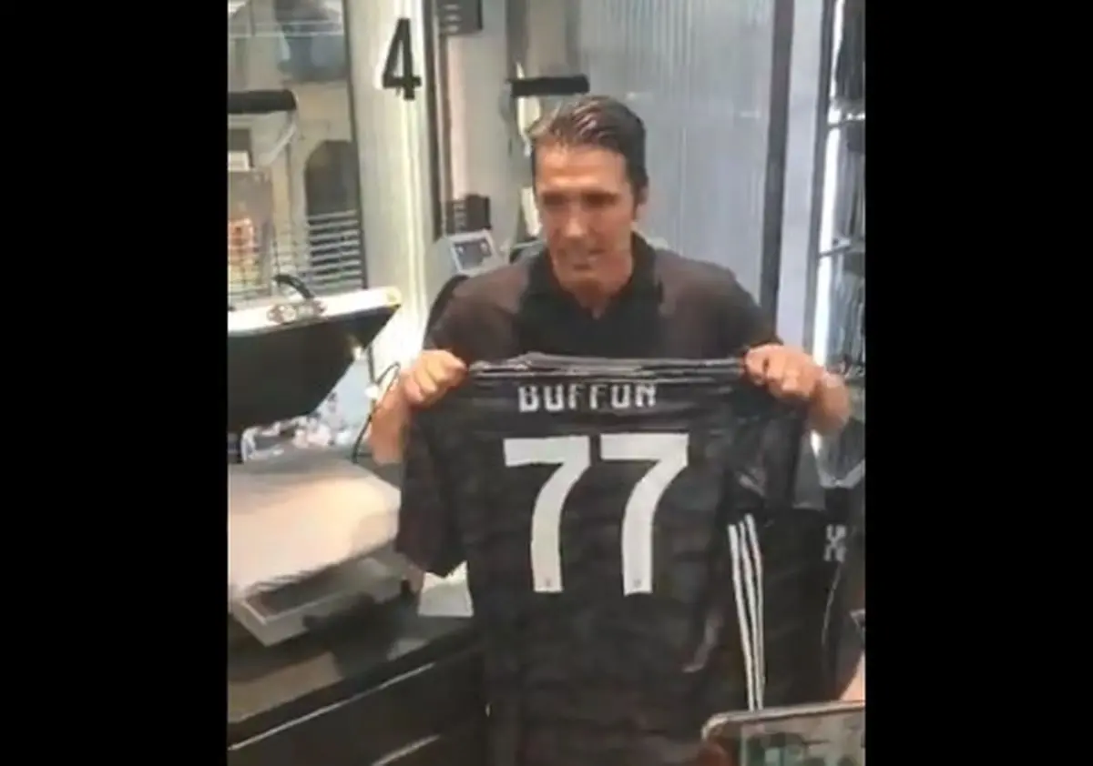 شماره پیراهن بوفون مشخص شد/جی‌جی شماره یک نیست!