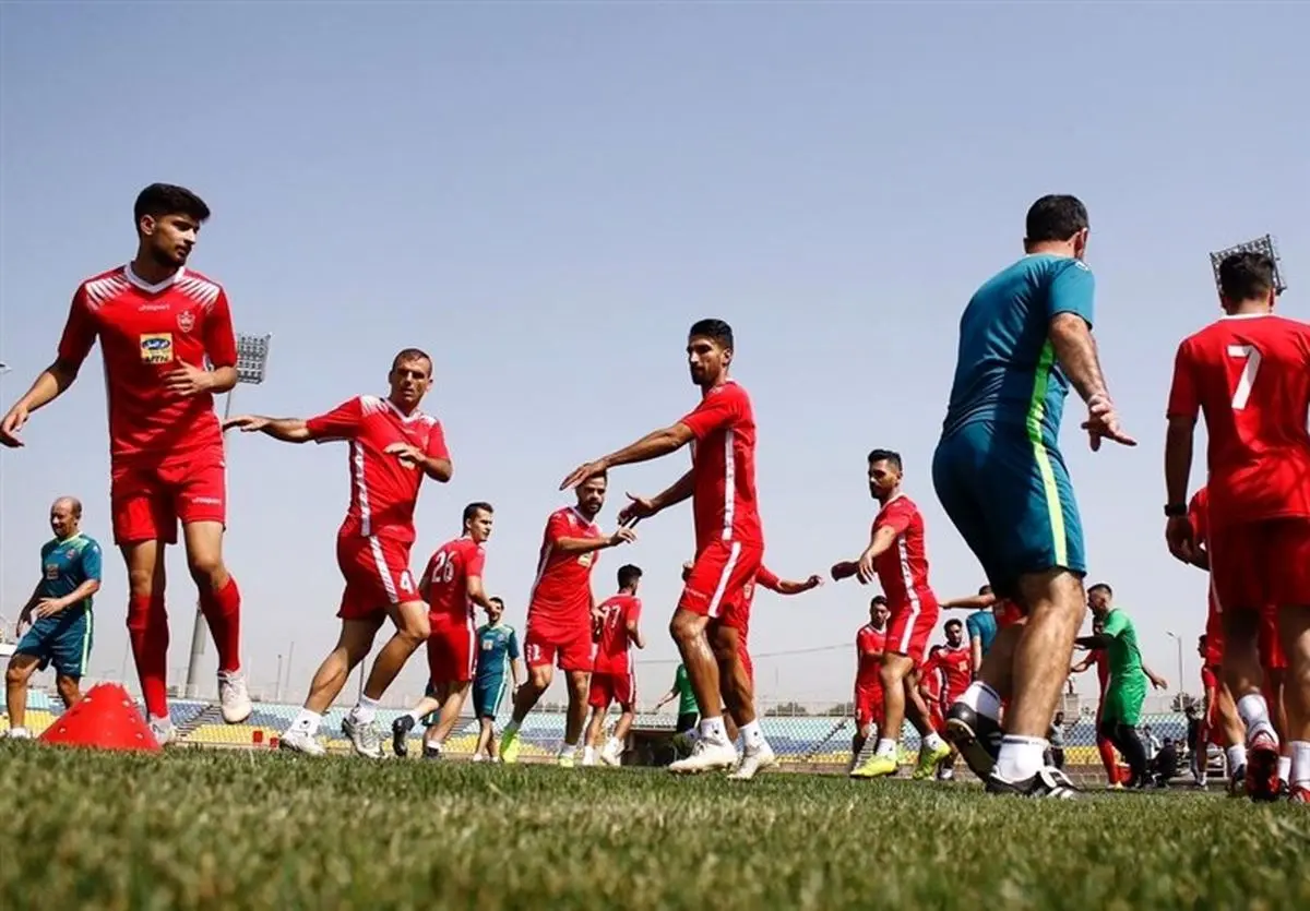 اعلام برنامه تمرینات پرسپولیس/ برگزاری بازی تدارکاتی در روز سه‌شنبه