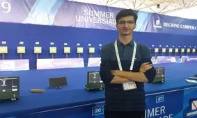 یونیورسیاد ۲۰۱۹ ایتالیا؛ پورحسینی راهی فینال تپانچه ۱۰ متر شد