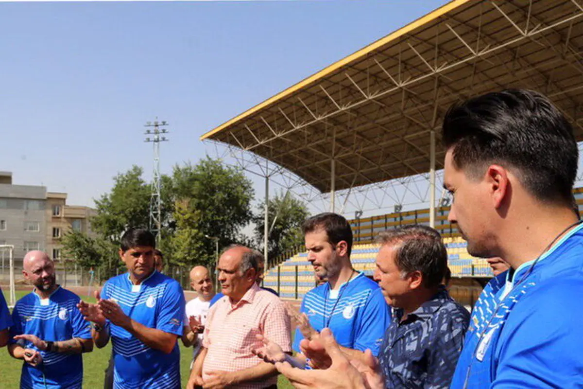 مراسم معارفه زرینچه برگزار شد/ باقری تنها غایب تمرین امروز