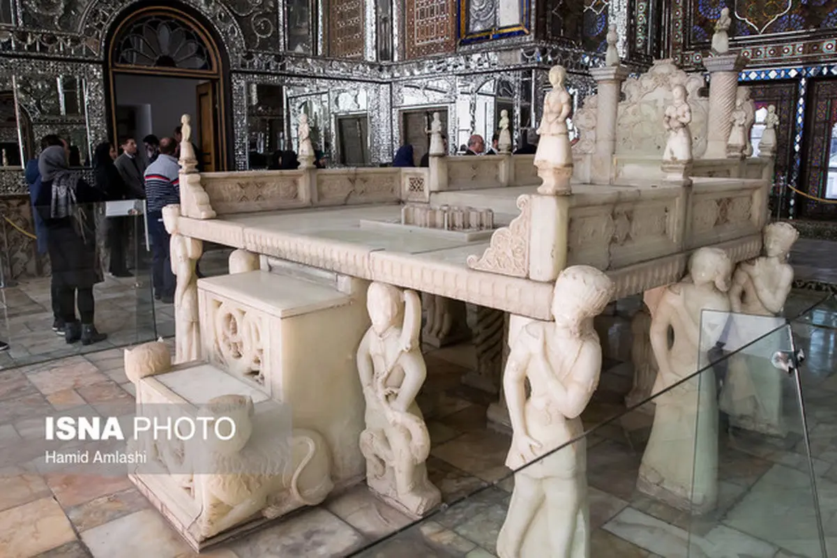 نمایشگاهی از آینه‌کاری ایرانی در کاخ گلستان