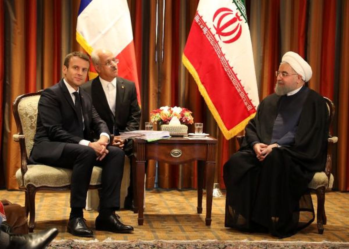 کاخ الیزه: روحانی و مکرون توافق کردند تا شرایط از سرگیری گفتگو بین همه طرف‌های موضوع هسته ای را تا 9 روز آینده بررسی کنند
