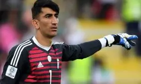 شعبده بازی جالب بیرانوند!