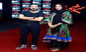 عکس| پریناز ایزدیار و نوید محمدزاده در اکران خصوصی «سرخ‌پوست»