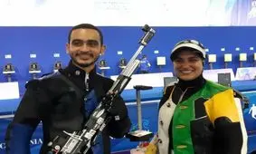 کسب مدال طلای میکس تفنگ توسط تیراندازان کشورمان