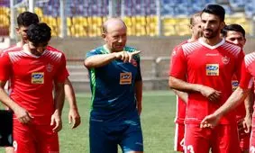 کنعانی‌زادگان و نادری در تمرین پرسپولیس