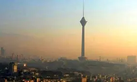 هوای تهران برای حساس‌ها ناسالم می‌شود