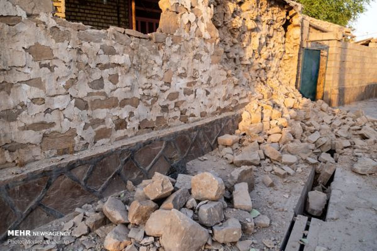خسارات زلزله در روستای گلگیر مسجد سلیمان+ عکس