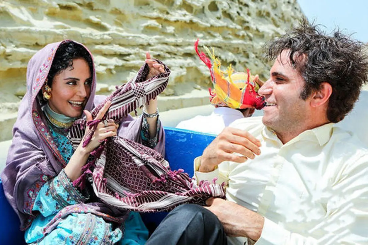 الناز شاکردوست و هوتن شکیبا همراه با مردم «شبی که ماه کامل شد» را دیدند