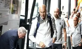 زیدان به اردوی رئال مادرید برگشت