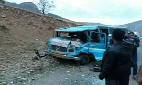 مصدومیت ۱۴ دختر بسکتبالیست در سانحه رانندگی در نوشهر