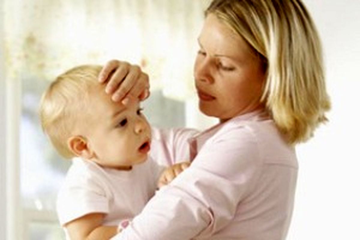 کاهش تب در نوزادان، بی قراری می کند