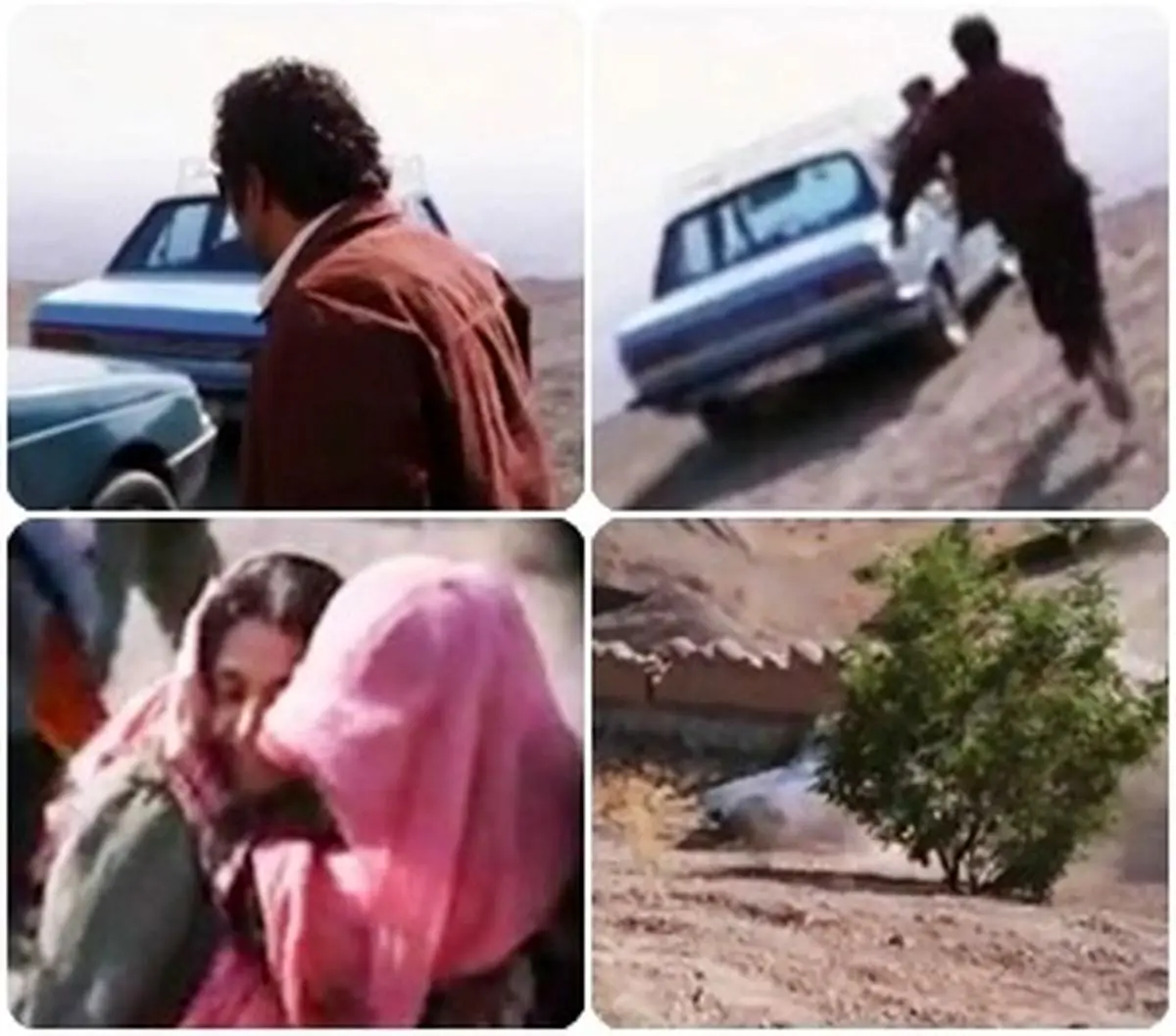 فیلم / نجات واقعی جان مریلا زارعی در سکانسی از فیلم " خوابم میاد "