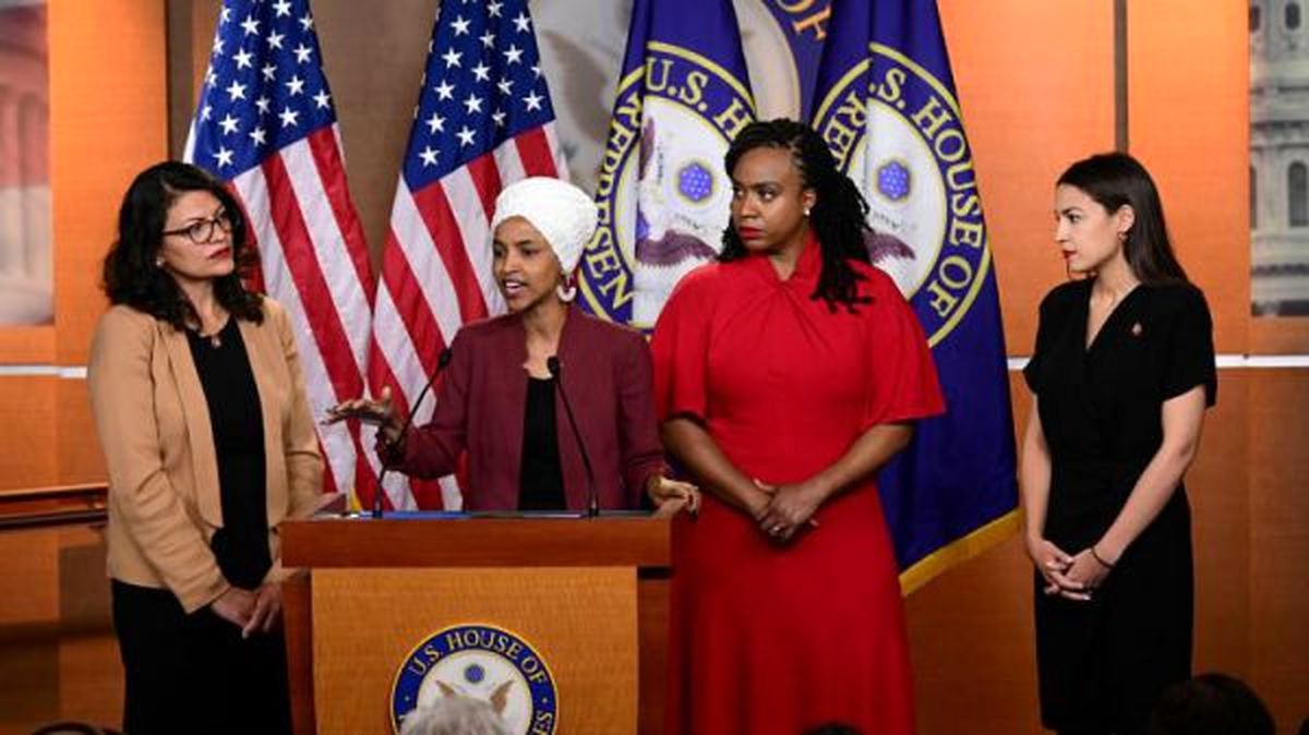 چهار نماینده زن کنگره خطاب به مردم آمریکا: در دام سخنان ترامپ نیفتید