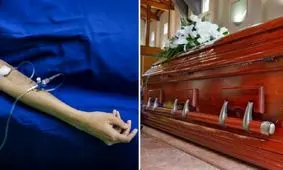 زنده شدن جوان ۲۰ ساله در مراسم تشییع جنازه‌اش!