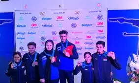 تیم میکس تفنگ ایران طلای جهانی گرفت