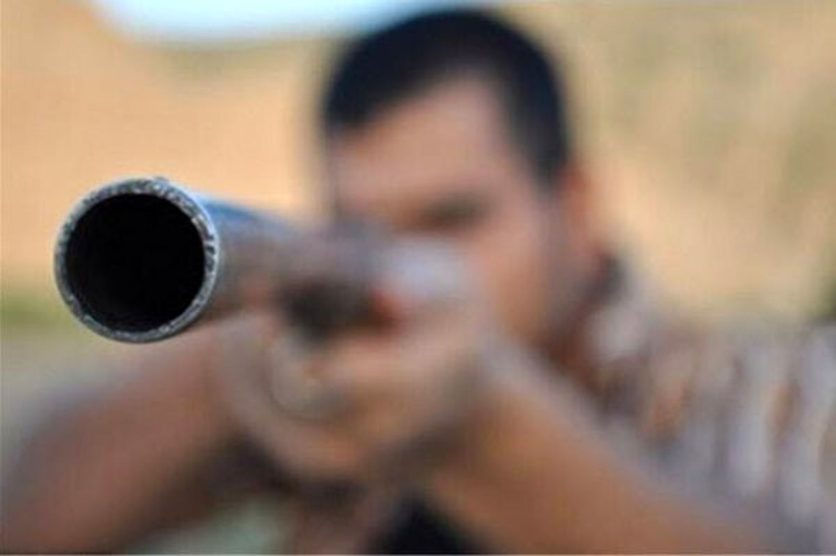 تیراندازی با اسلحه شکاری در طهماسبی گرگان