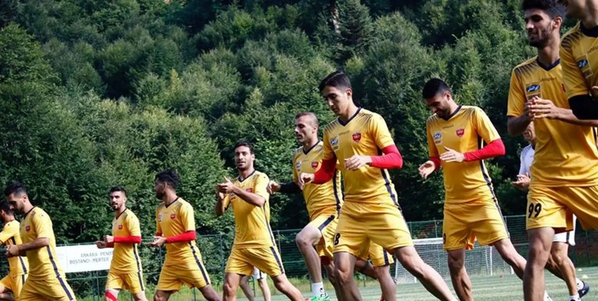 جلسه فنی و تمرین، برنامه پنجشنبه تمرین پرسپولیس