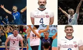 چالش پیری با FaceApp به ملی‌پوشان والیبال رسید!