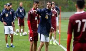 فوتبال تحت فشار پرسپولیسی‌ها در هوای ابری