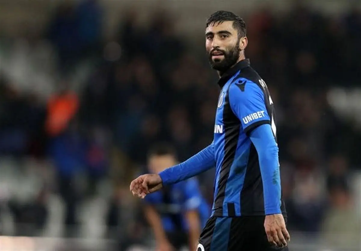 کاوه رضایی در رده سوم باارزش‌ترین مهاجم کلوب بروژ