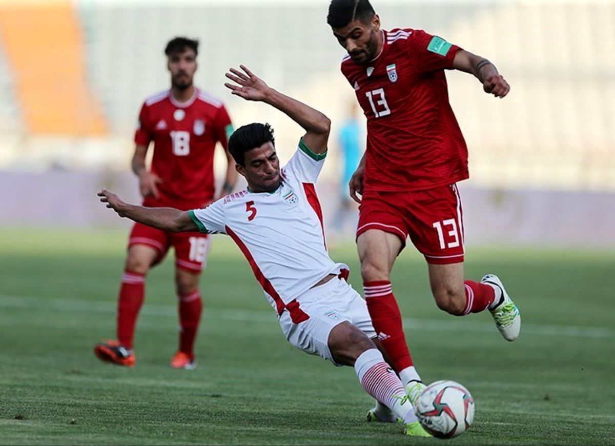 اردوی تیم ملی فوتبال در کمپ اسپایر و بازی با قطر پشت درهای بسته