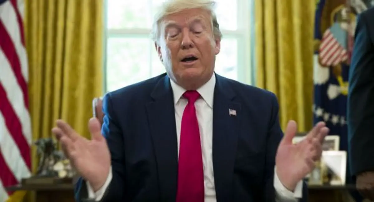 پاسخ جالب ترامپ درباره ادعای سرنگونی پهپاد ایرانی/ شاهدت کیست؟