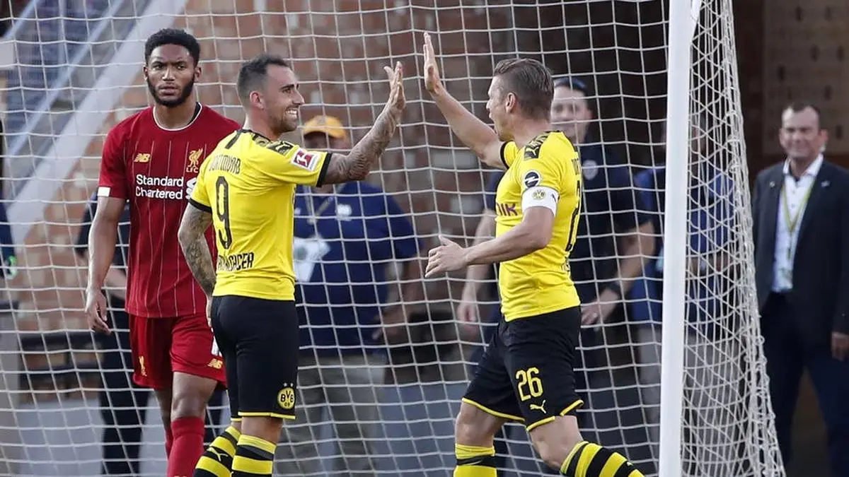 خلاصه بازی دورتموند - لیورپول(ویدئو)