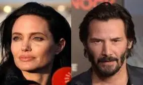 نخستین شایعه‌ها درباره‌ آغاز ارتباط میان آنجلینا جولی و کیانو ریوز