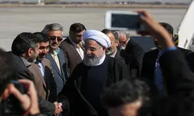 چرا آیت الله علم‌الهدی و رییسی به استقبال رییس جمهور نرفتند؟