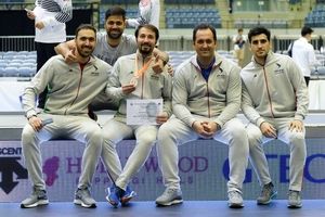 تیم سابر ایران ششم قهرمانی جهان شد