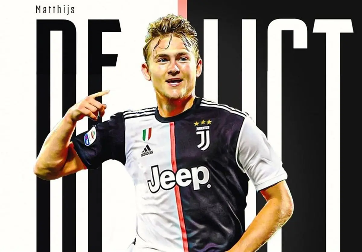 اولین تمرین دی لیخت با یوونتوس