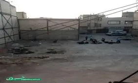 بازی کودکان در محلی آلوده و بی تفاوتی مسئولان