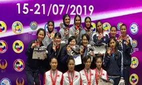 کاراته ایران با 11 مدال طلا، نقره و برنز نایب قهرمان قاره کهن