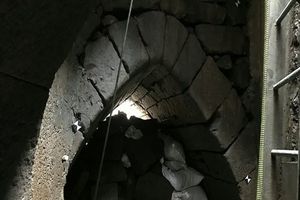 کشف تونلی که 7 قرن قدمت دارد+تصاویر