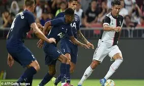 خلاصه بازی یوونتوس - تاتنهام(ویدئو)