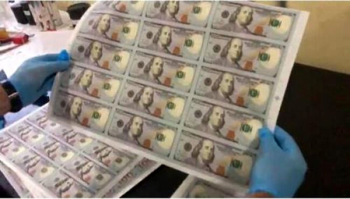 کشف 271 میلیون دلار تقلبی از چاپخانهای در استانبول + عکس