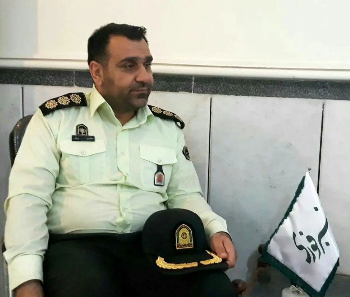 مواد منفجره زیر صندلی راننده ناشناس بوده و برای نمونه گیری ارسال شده است