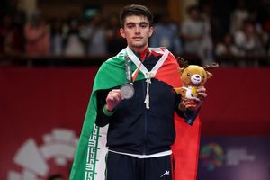 یونیورسیاد ۲۰۱۹ ایتالیا؛ بخشی مدال ارزشمند طلا را بر گردن آویخت