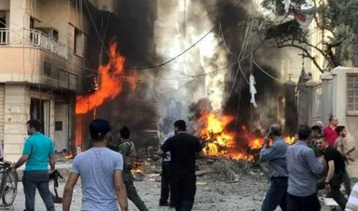 انفجار در نزدیکی کلیسایی در قامشلی سوریه