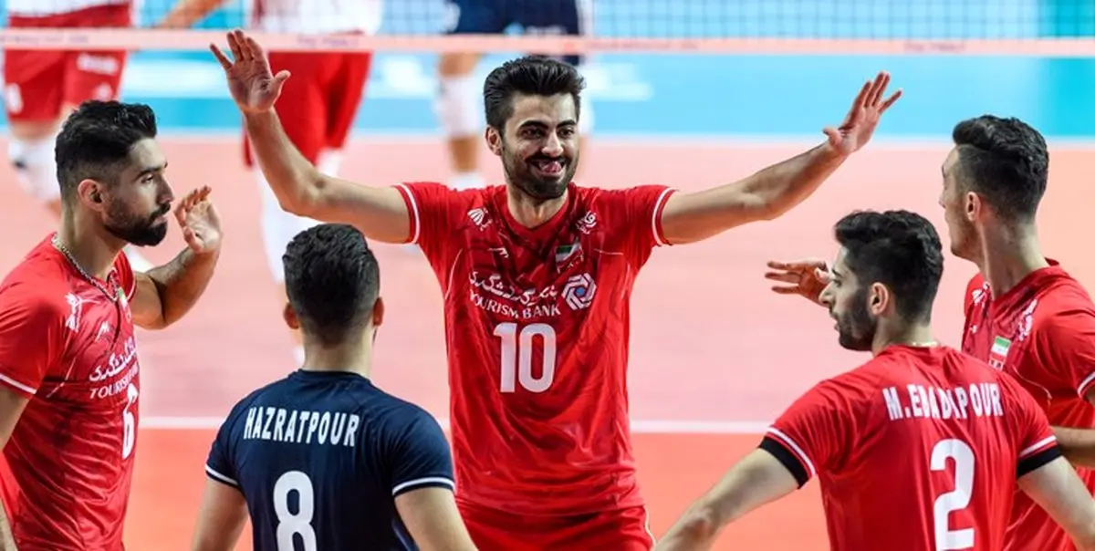 غفور امتیازآورترین بازیکن ایران مقابل لهستان شد