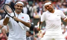 چهلمین تقابل نادال و فدرر در نیمه نهایی تنیس ویمبلدون