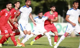 گزارش تصویری دیدار دوستانه تیم ملی امید